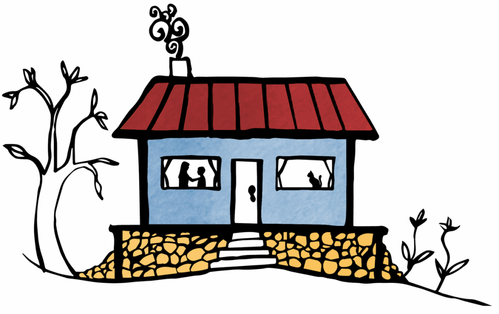 Illustration of a house